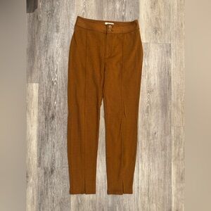 Maeve by Anthropologie deep caramel skinny pants